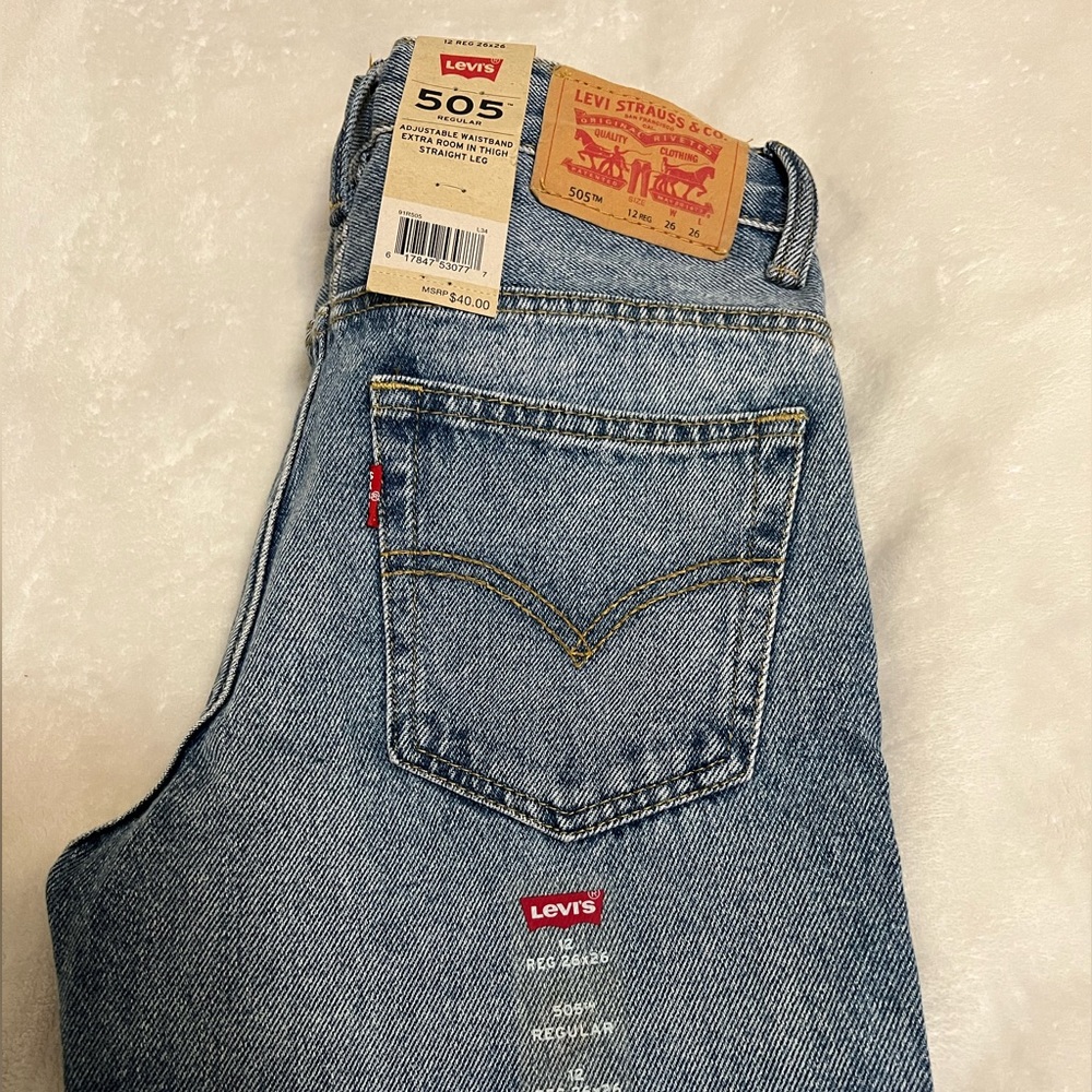 Levi’s 505 Regular Vintage Straight Leg.